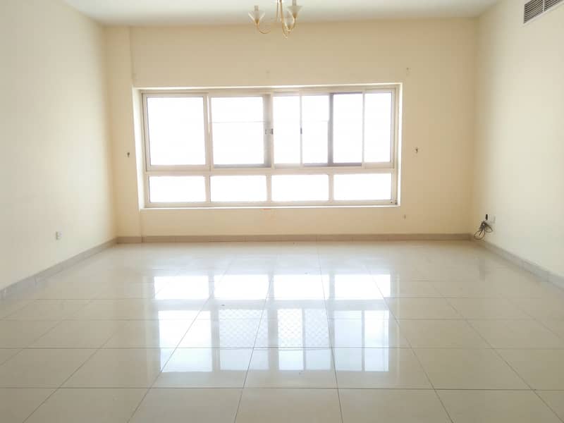 Grand offer 2Bedroom Bigger Hall 3Bathrooms wardeobes  Maid Room Big Kitchen balcony Central ac Central gas Only 35K in muwailih