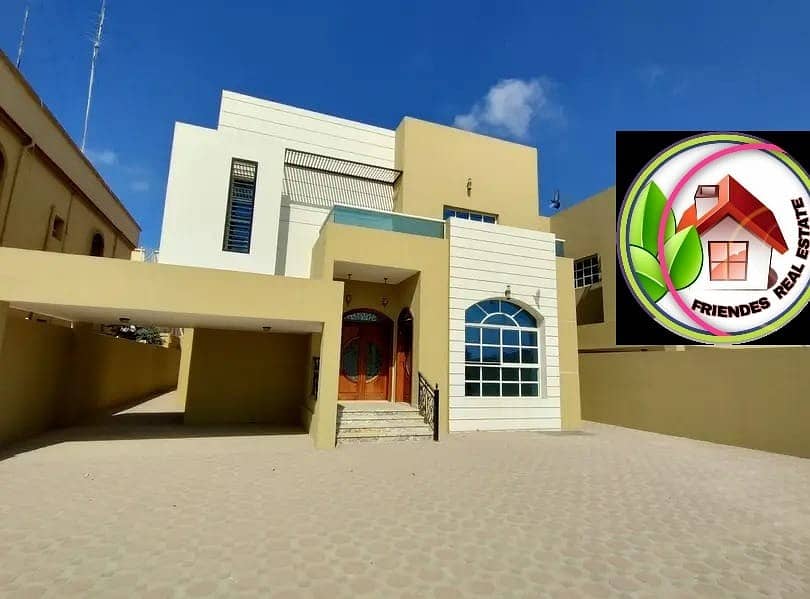 Villa for sale, personal finishing, 5,000 square feet, at an excellent price, Ajman)