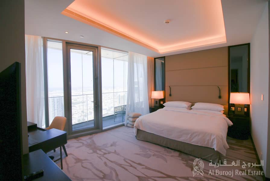 Big Living area| Sea View | Four Bedroom For Rent in Sky View Tower 1