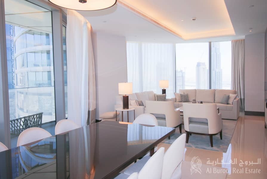 32 Big Living area| Sea View | Four Bedroom For Rent in Sky View Tower 1