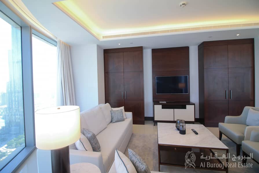 34 Big Living area| Sea View | Four Bedroom For Rent in Sky View Tower 1