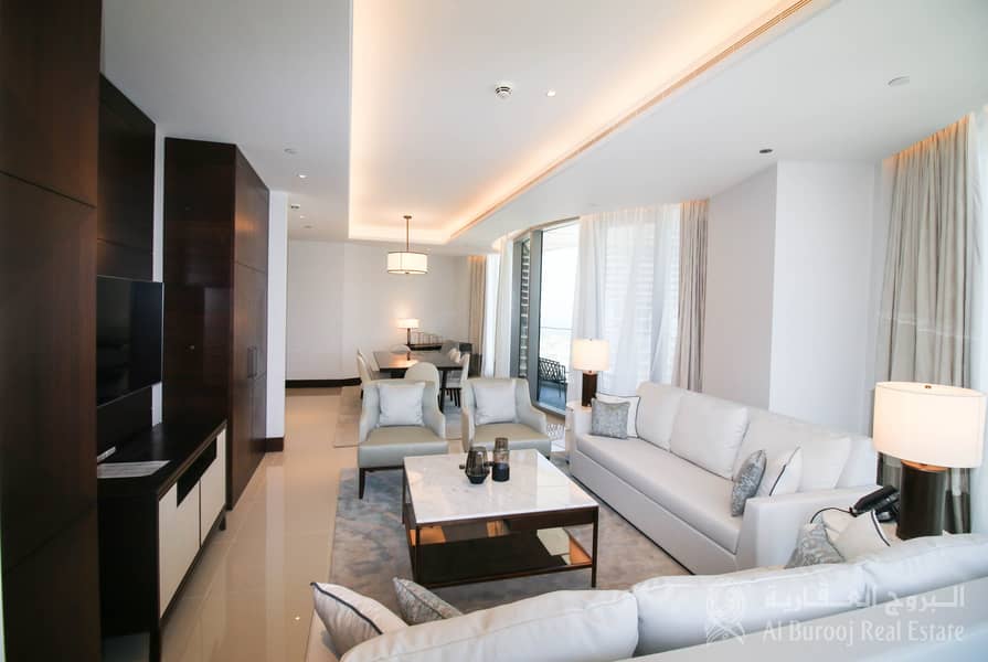 38 Big Living area| Sea View | Four Bedroom For Rent in Sky View Tower 1