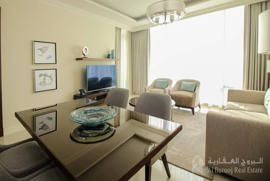 18 Fully Furnished 1BR Apartment With Stunning Burj Khalifa View