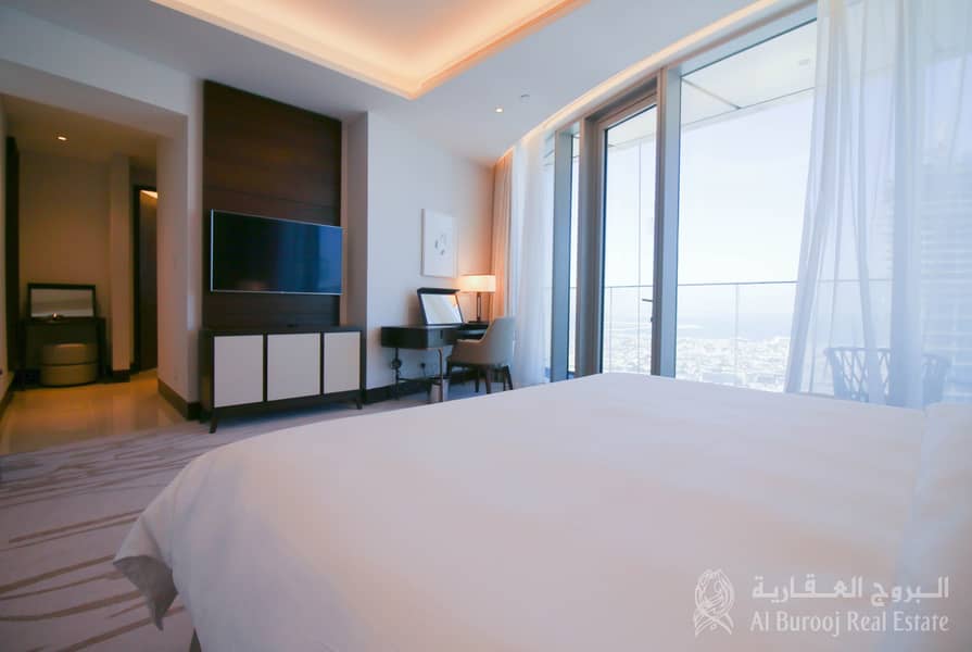 59 Big Living area| Sea View | Four Bedroom For Rent in Sky View Tower 1