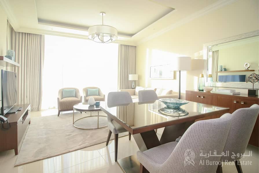 36 Fully Furnished 1BR Apartment With Stunning Burj Khalifa View