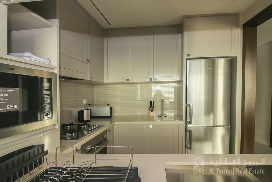43 Fully Furnished 1BR Apartment With Stunning Burj Khalifa View