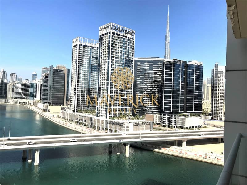 Canal+Burj View | Furnished 1BR | Best Price
