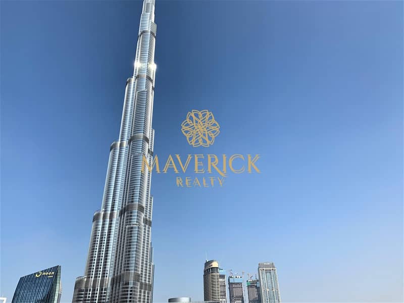 Fountain+Burj View | Furnished 3BR+Maids/R