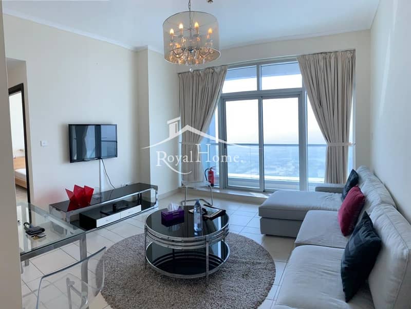 Panoramic View | 1BR Furnished | Chiller Free