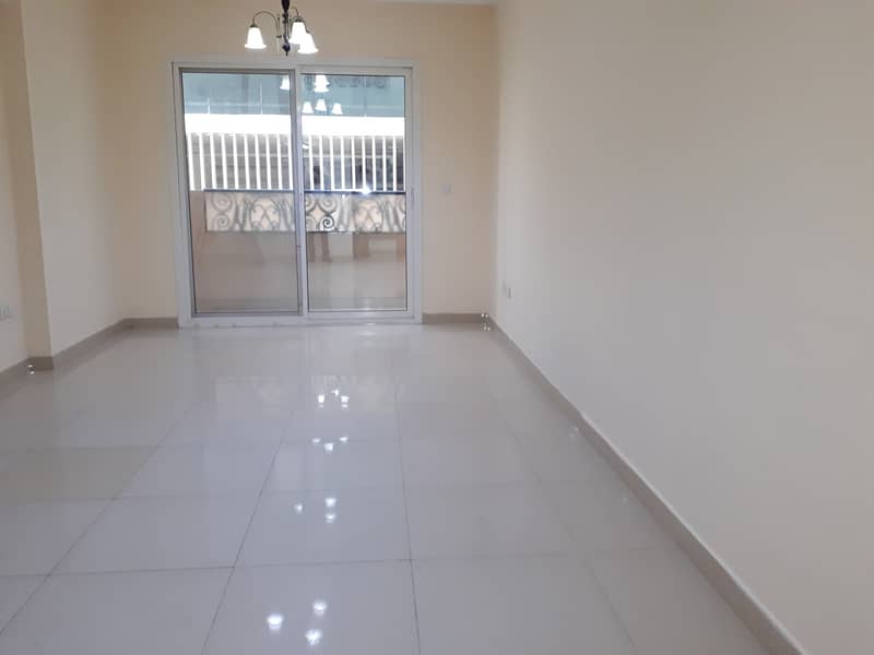 2 month free 1bhk with balcony wardrobe parking master bed room in muwaileh area just 26k 4/6 Chqs