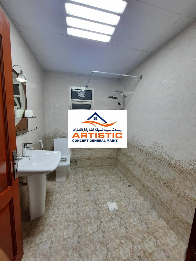 10 Seprate entrance  02 bedroom hall for rent in al shahama 55000AED