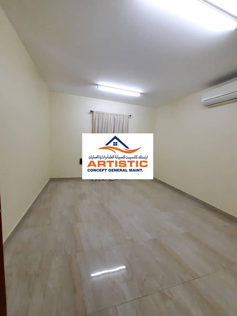 13 Seprate entrance  02 bedroom hall for rent in al shahama 55000AED