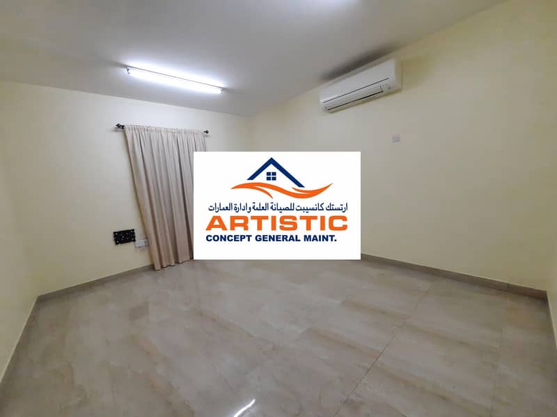 17 Seprate entrance  02 bedroom hall for rent in al shahama 55000AED