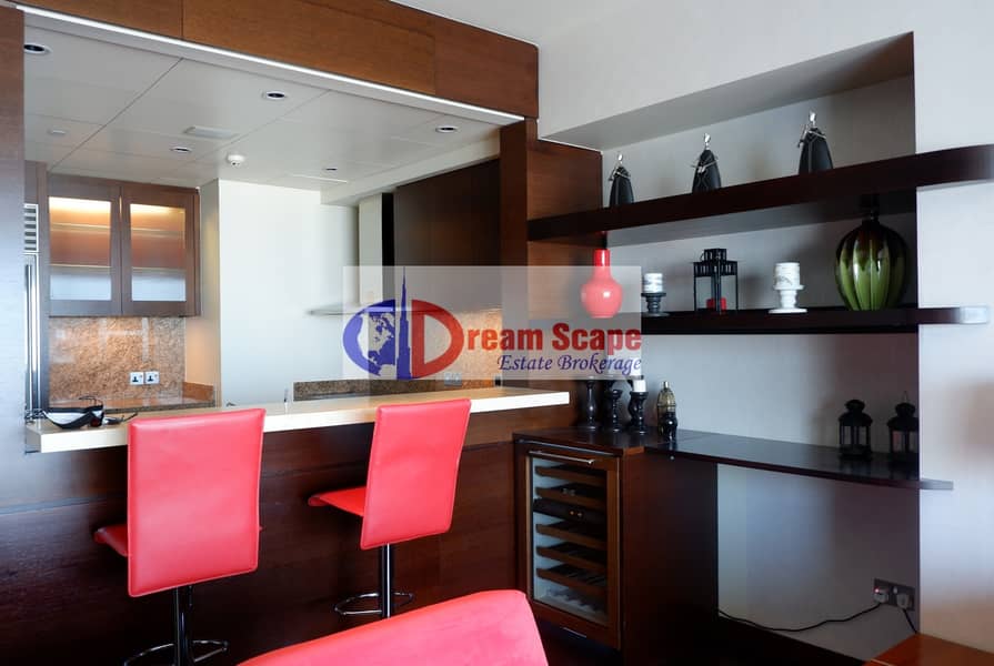 7 Fully Furnished One Bedroom Apartment in Burj Khalifa with Sea View