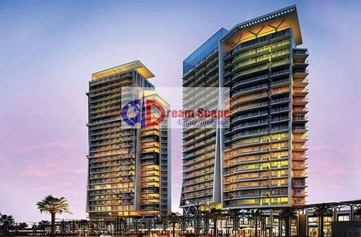 2 1 Bedroom Hotel Apartment in Damac Hills Full Golf Course View Ready for Hand over Less than Original Price