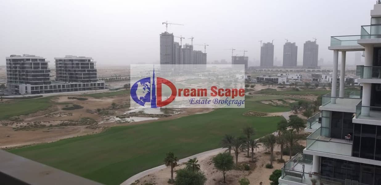 7 1 Bedroom Hotel Apartment in Damac Hills Full Golf Course View Ready for Hand over Less than Original Price