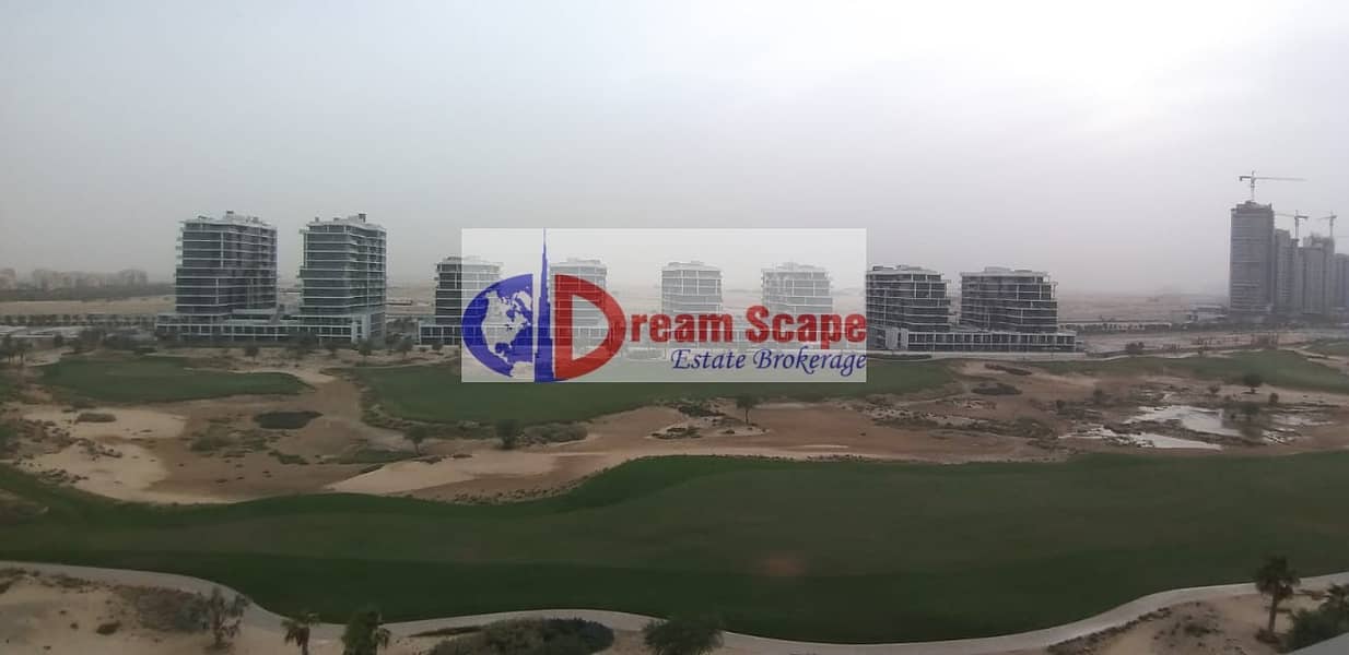 4 1 Bedroom Hotel Apartment in Damac Hills Full Golf Course View Ready for Hand over Less than Original Price