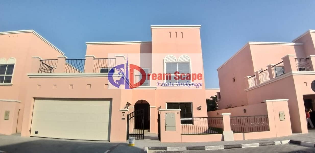 5 Brand New  4 Bedroom Villa Ready to Move- in Nad Al Sheba