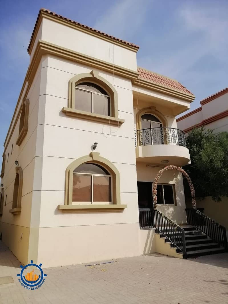 Villa with different style for rent in the emirate of Ajman, a very wonderful location