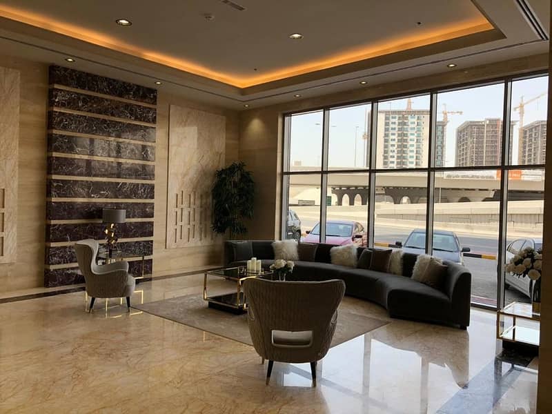 Luxury apartments in installments for those who love to own property in Conqueror tower Ajman