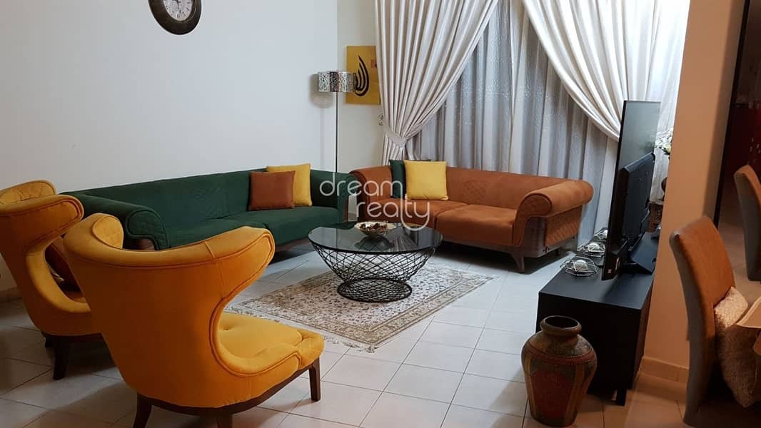 10 Amazing price furnishes/semi furnished 2 bed room for rent in IMPZ Crescent tower A