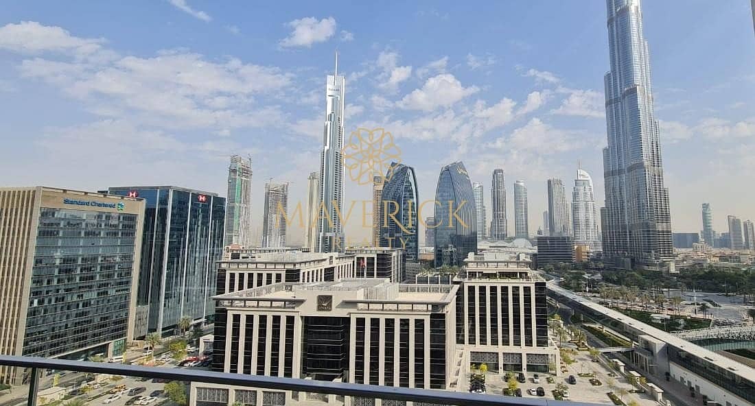 35 Mid Floor 2BR | Burj Khalifa View | Vacant on Transfer