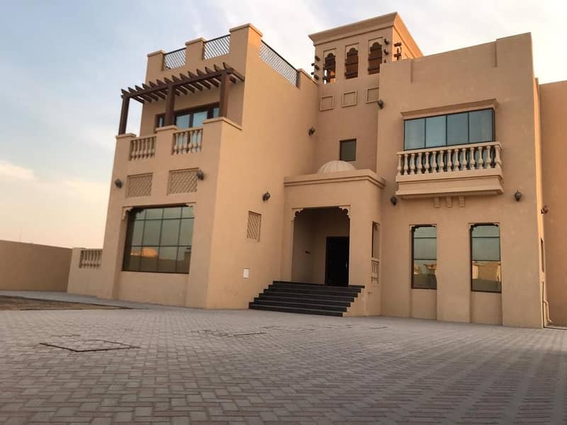 CENTRAL AC VILLA 6 BEDROOM FOR RENT IN AL JURF AJMAN 125,000/-AED YEARLY,