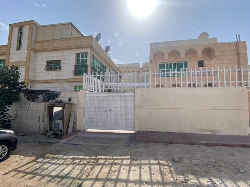 Three-room two-storey villa with air conditioners in Al Raffa