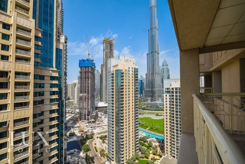 Burj Khalifa View | Available Now | UNFURNISHED