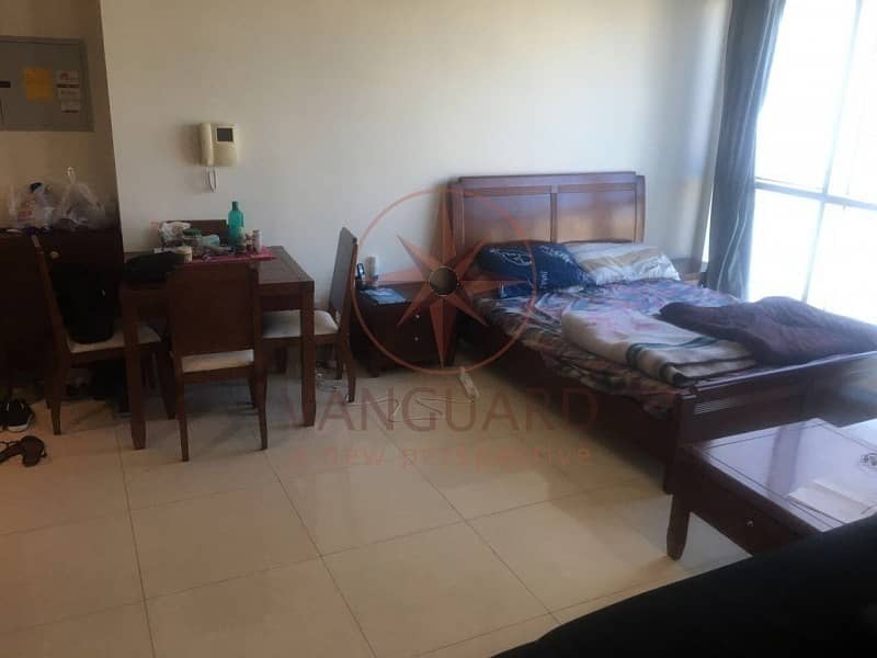 Fully furnished studio for rent in Saba Tower 2