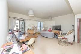 Sea and Marina View | 2 BR + Study | On High Floor