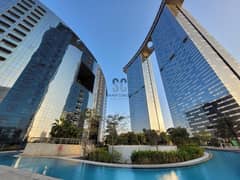 شقة في برج البوابة 1 برج البوابة شمس جيت ديستريكت جزيرة الريم 1 غرف 700000 درهم - 5034426