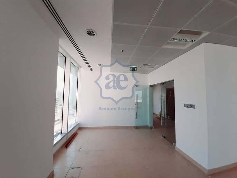 3 Open Plan Office l DEWA and Chiller included l Sea View