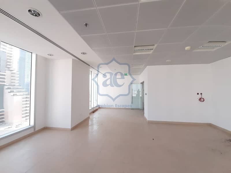 4 Open Plan Office l DEWA and Chiller included l Sea View