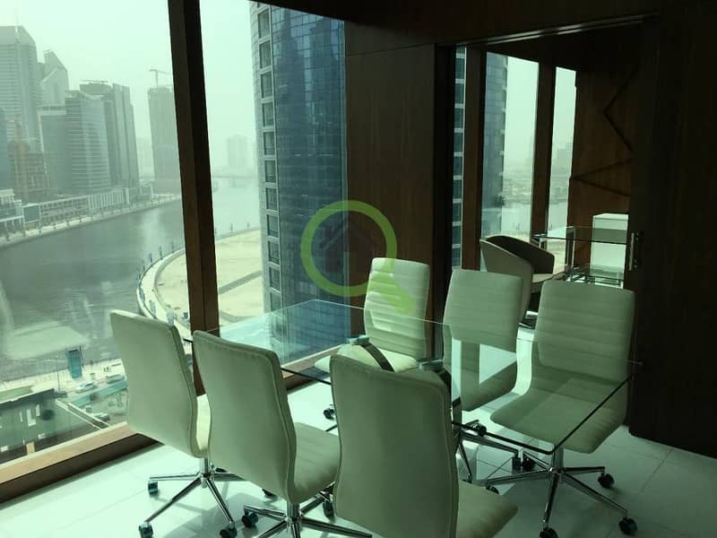 Fully Furnished Office in The Binary in Business Bay near Bus Stop