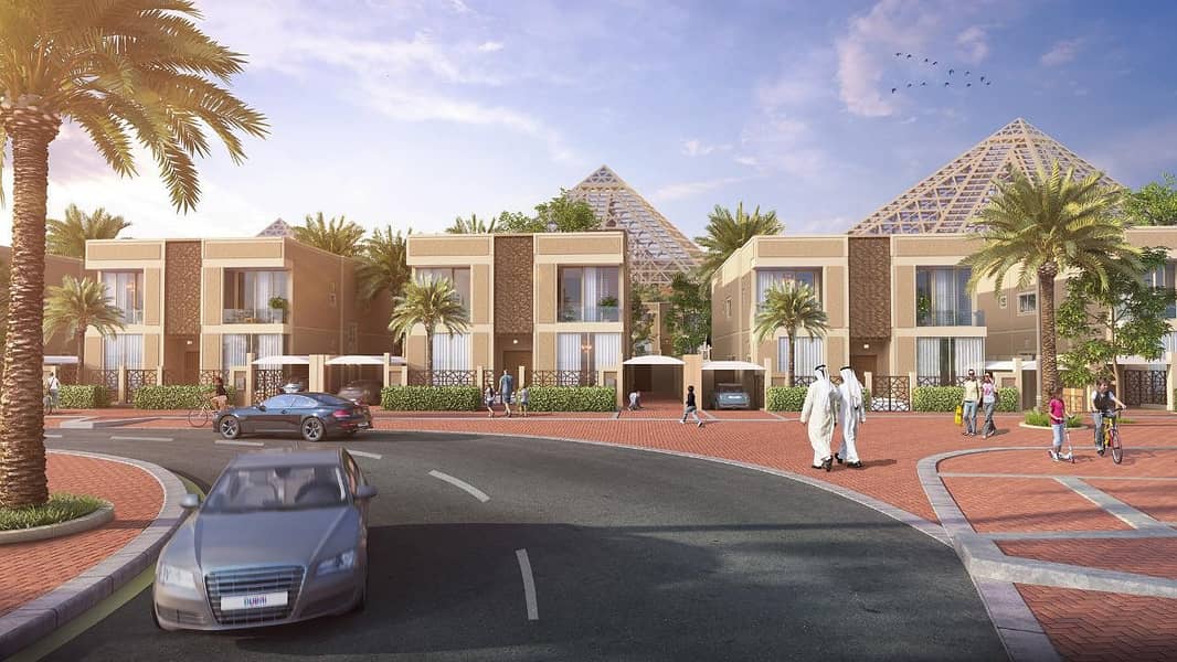 AED 2,488,000 CHEAPEST 5BR STANDALONE DETACHED VILLA FALCON CITY, 5BR BUA 3209 SQUARE FEET PLOT 5000, Eastern Residences @ Falconcity  Solar energy to save electricity consumption Delivery month Q4,2022 5 years free maintenance and service expenses. 4% ex