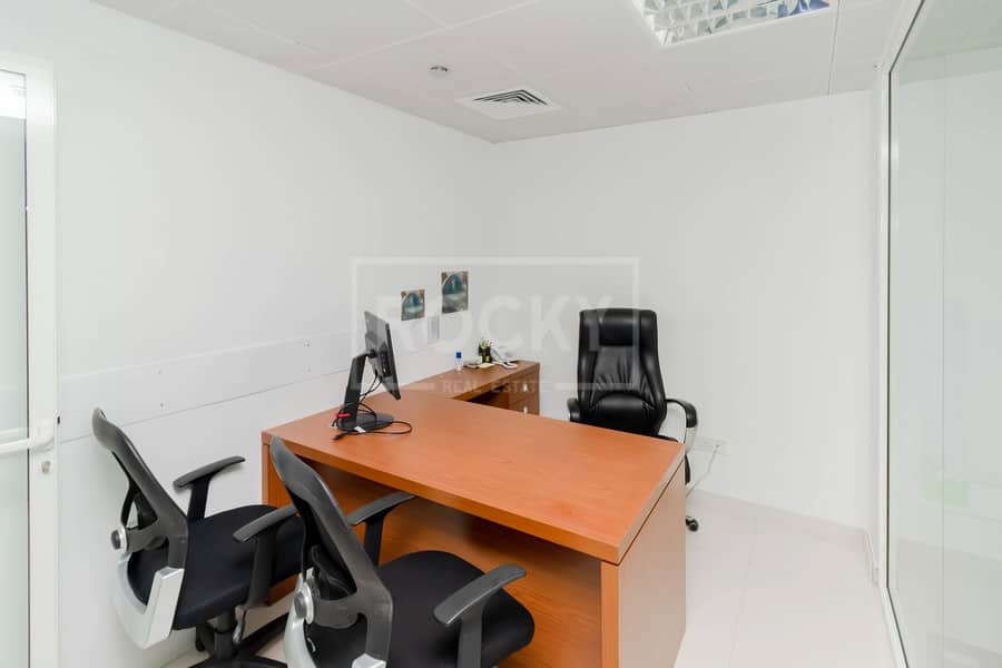 3 Fitted Office | Partitioned | JBC 2 | DMCC | JLT