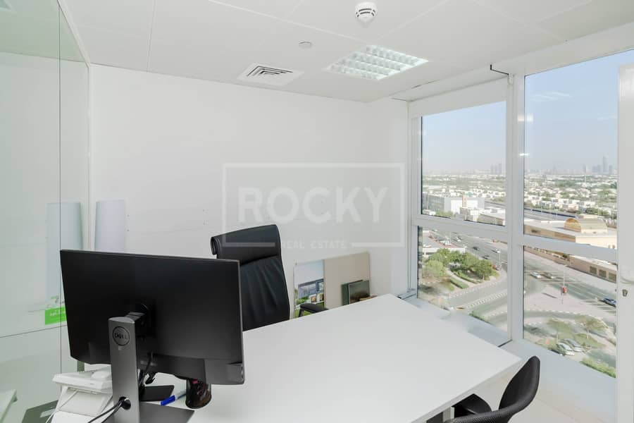 8 Fitted Office | Partitioned | JBC 2 | DMCC | JLT