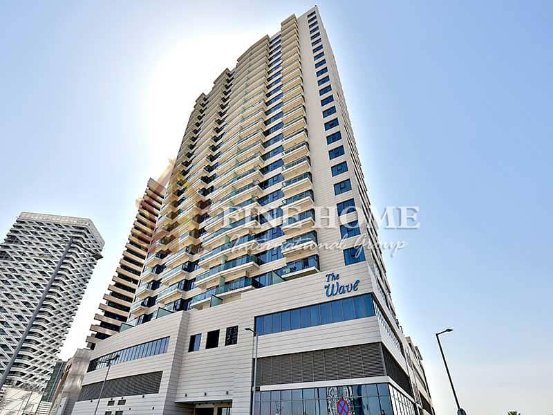 15 High Floor 2 BR Apartment with Big Balcony