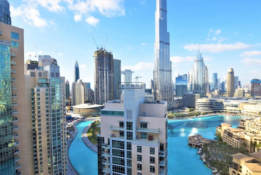 AMAZING 2 BED APT | BURJ AND FOUTAIN VIEW