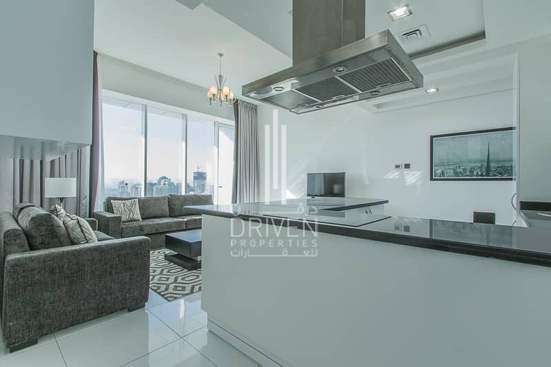 3 Fully Furnished | High Floor | Golf View