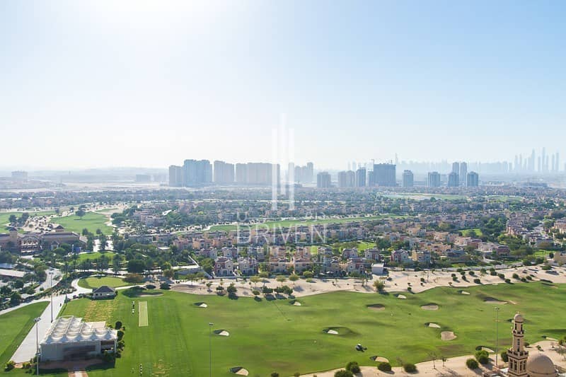 16 Fully Furnished | High Floor | Golf View