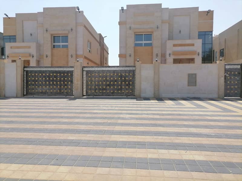 Now I own a villa in Ajman, Al Rawda 3 area, on Al-Qar Street, with a modern stone facade, with European design