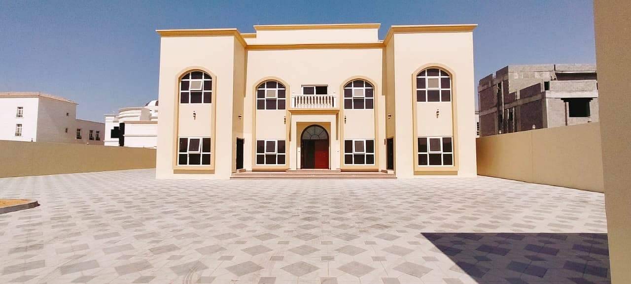 Excellent studio, new villa for rent in Shakhbout city, 23000 yearly, close to Karam Al Sham restaurant