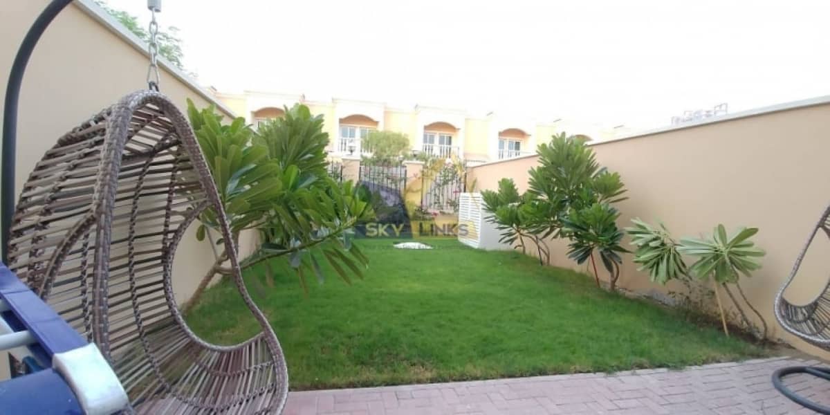 9 1BR Townhouse with Balcony and Garden in JVC