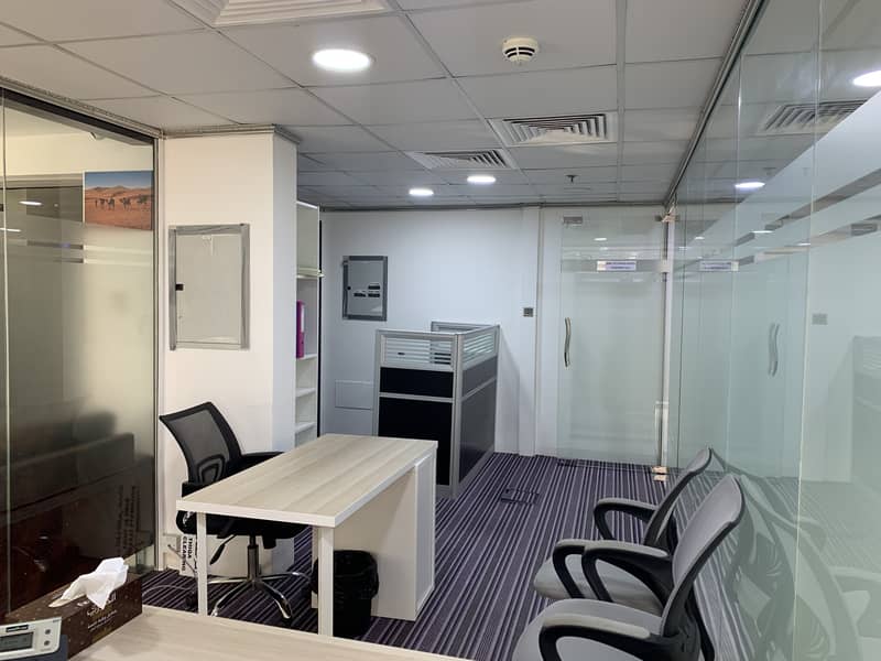 FURNISHED OFFICES in GARHOUD VIEWS (Well Set-up Facilities)