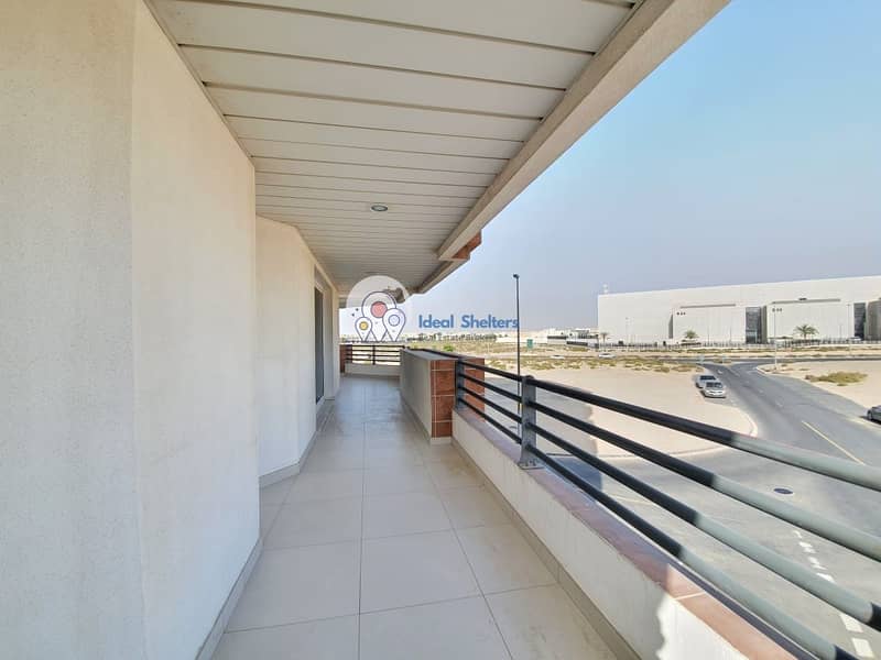 4 one of specious2 bhk new building and open view al warqa first