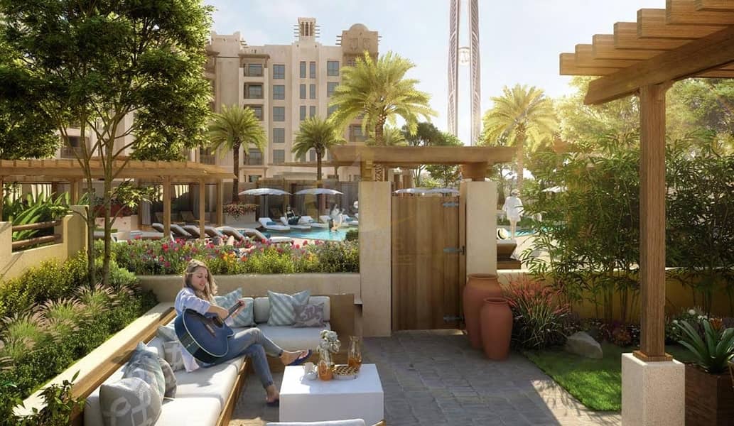 17 Overlooking Burj Al Arab | Asayel Madinat Jumeirah Living | Freehold Apts