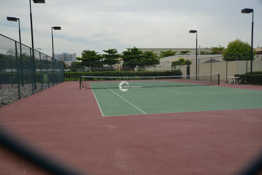 54 Modern Style & Tennis Court With Free Maintenance