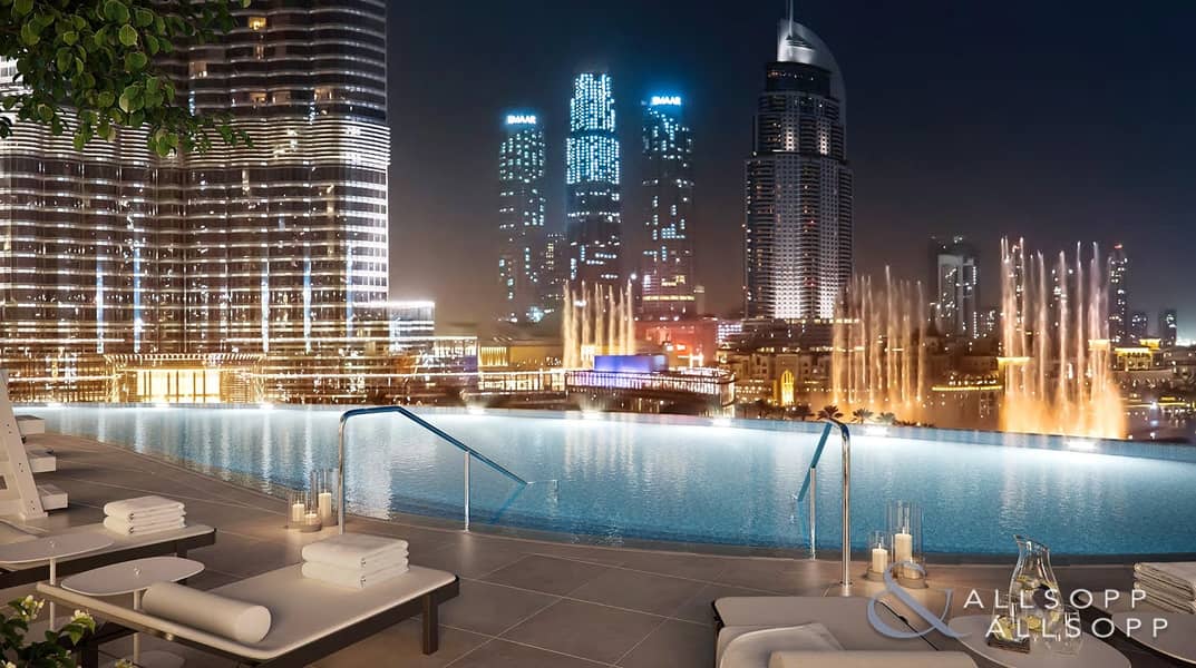 5 4 Beds | Burj and Fountain Views | Resale
